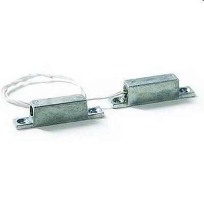 CONTATTO RETTANGOLARE METALLICO CON 2 FILI