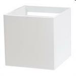 PUNTO LUCE DA PARETE QUADRATO,IP54,12,5W TRICOLOR 600LM CORTEN