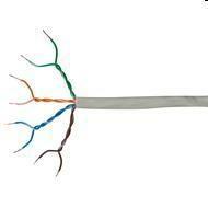 CAVO UTP FILI RIGIDI CAT5E (305MT) RAME ROSSO PVC GR